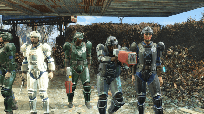 fallout 4 brotherhood of steel combat armor